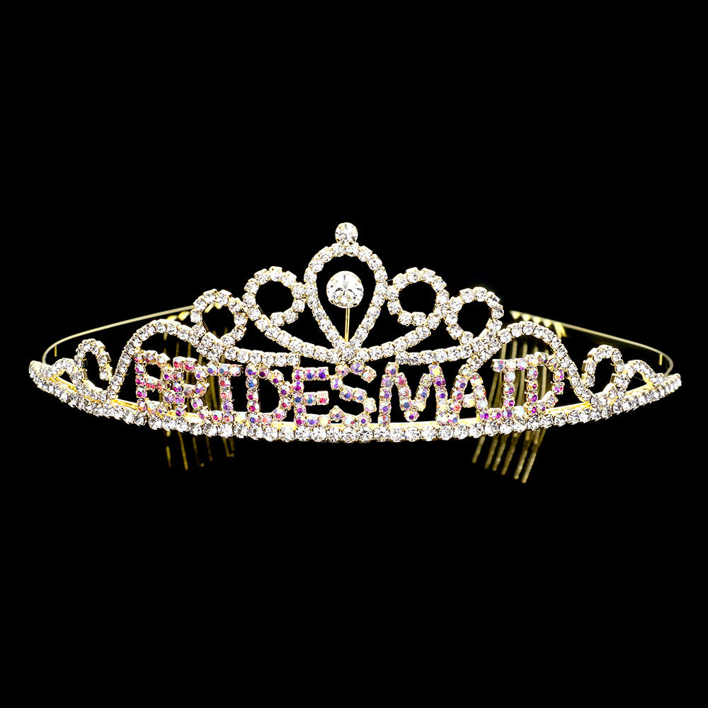 iLLASPARKZ BRIDESMAID Rhinestone Pave Party Tiara