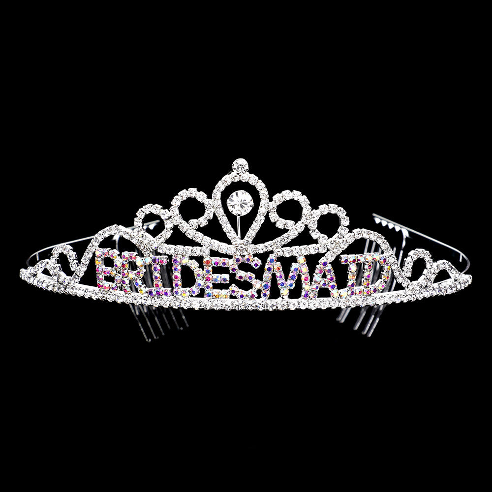 iLLASPARKZ BRIDESMAID Rhinestone Pave Party Tiara