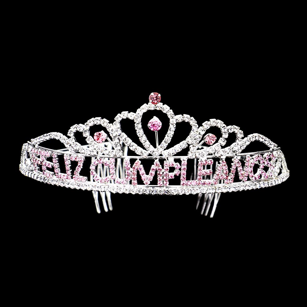 iLLASPARKZ FELIZ CUMPLEANOS Message Party Tiara
