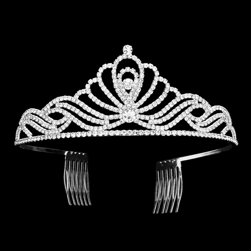 iLLASPARKZ Rhinestone Princess Tiara