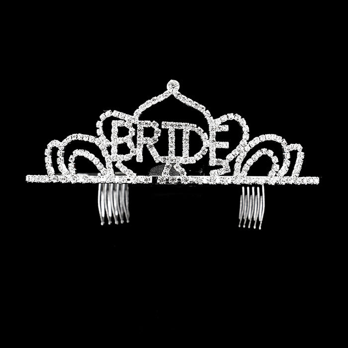 iLLASPARKZ Bride rhinestone tiara
