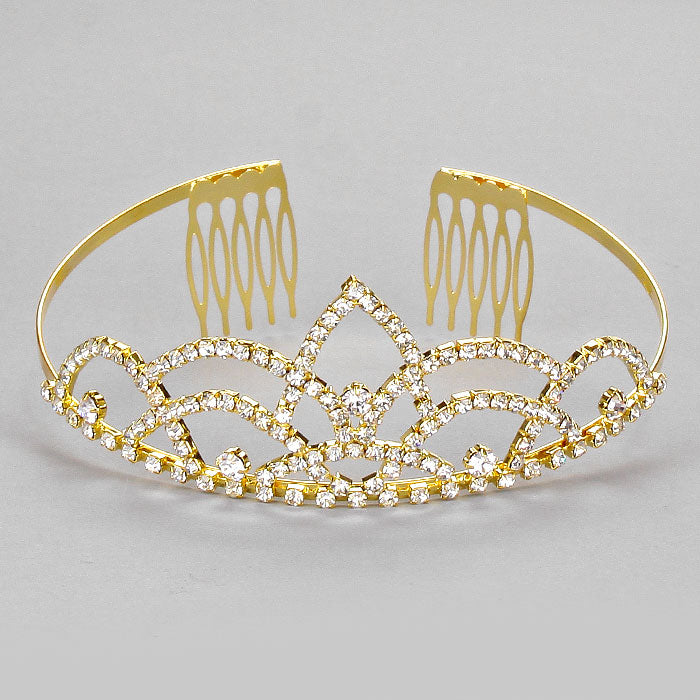 iLLASPARKZ Crystal Rhinestone Tiara