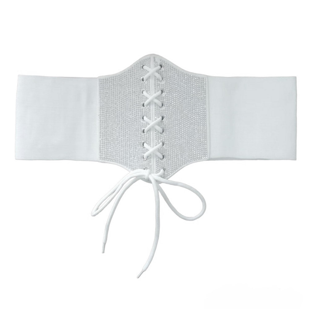 iLLASPARKZ Bling Corset Stretch Elastic Belt