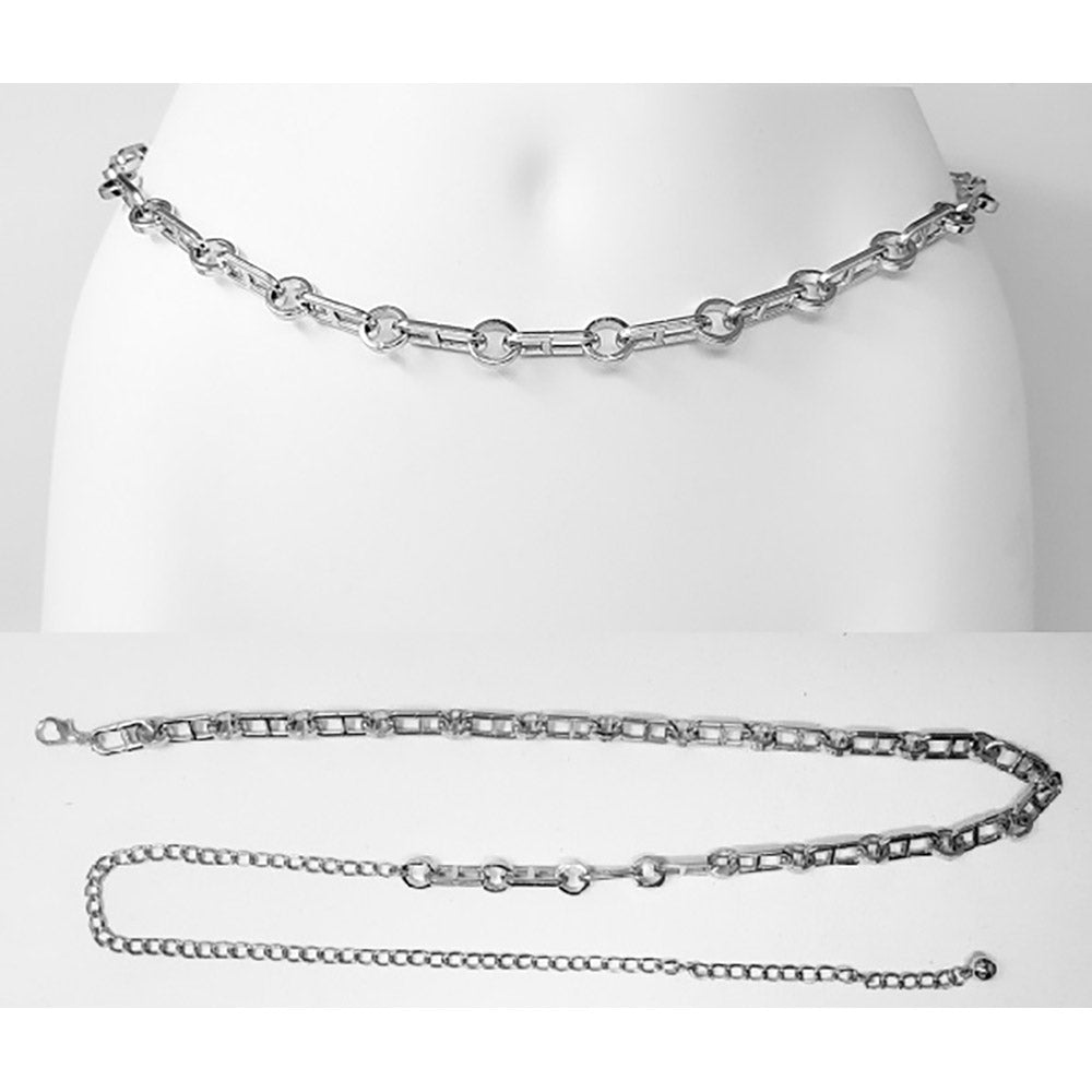 iLLASPARKZ Minimalist Metal Link Chain Waist Belt