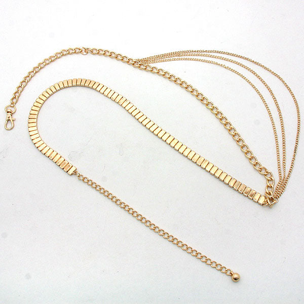 iLLASPARKZ Metal Draped Belt