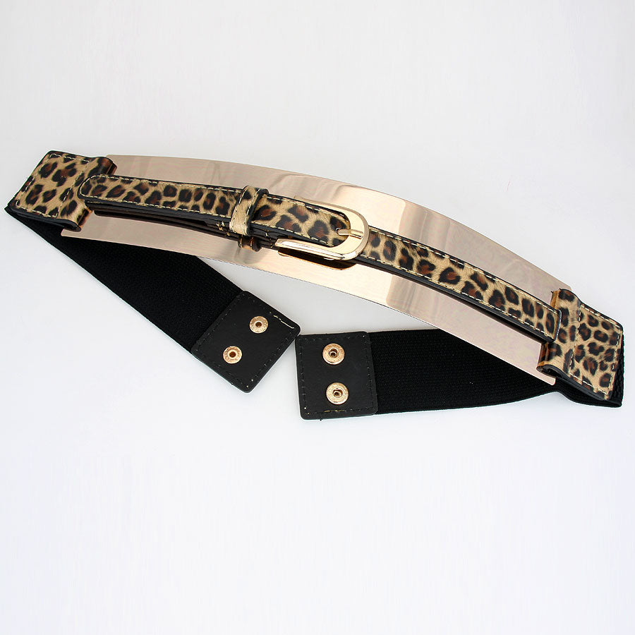 iLLASPARKZ Metal Plate Embedded Elastic Belt