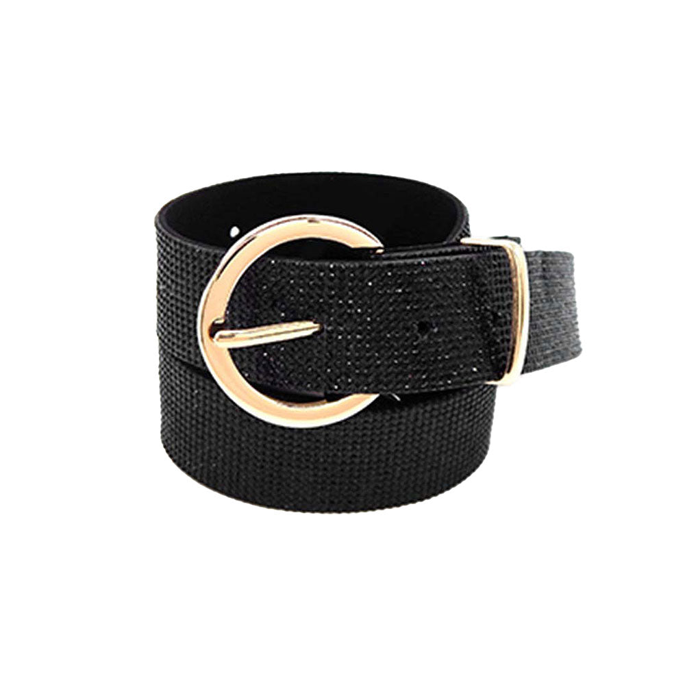 iLLASPARKZ Bling Studded Solid Belt