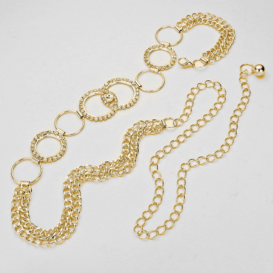 iLLASPARKZ Pave Ring Belt