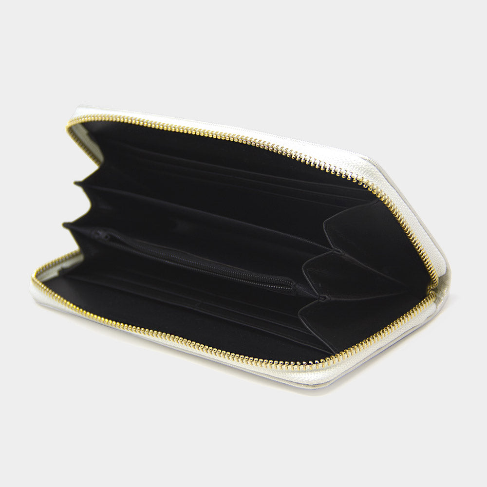 iLLASPARKZ American USA Flag In Smile Face Wallet