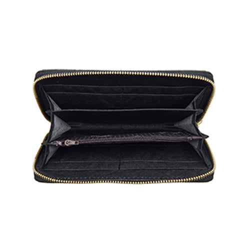iLLASPARKZ Bling American USA Flag Zipper Wallet