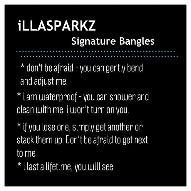 Mix & Match iLLASPARKZ Signature Bangle Set