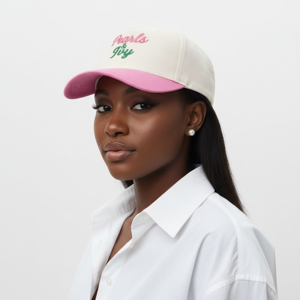 Pearls and Ivy Sorority Baseball Cap