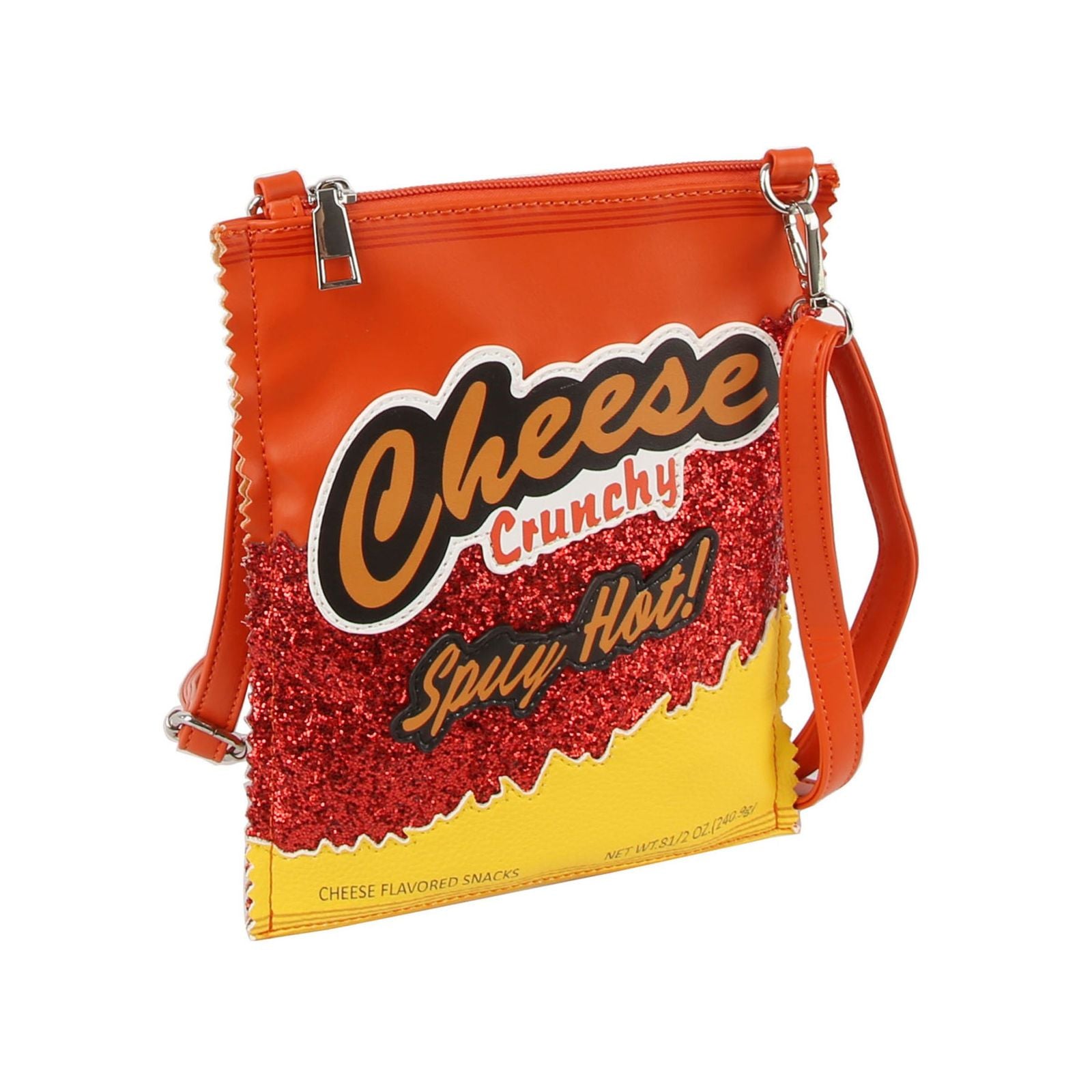 Crossbody Orange Flamin Hot Cheetos Clutch Bag