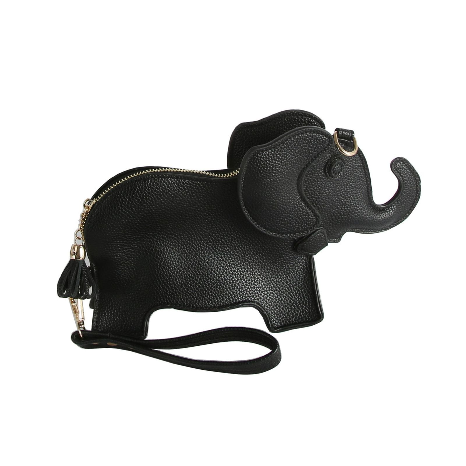 Bag Black Elephant Crossbody Clutch for Women