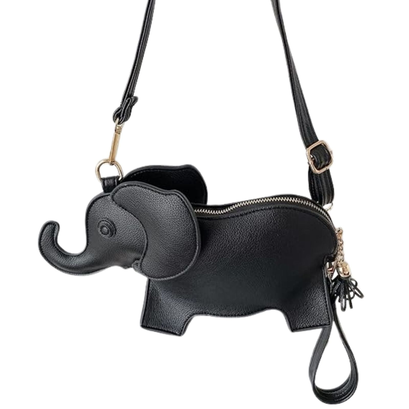 Bag Black Elephant Crossbody Clutch for Women