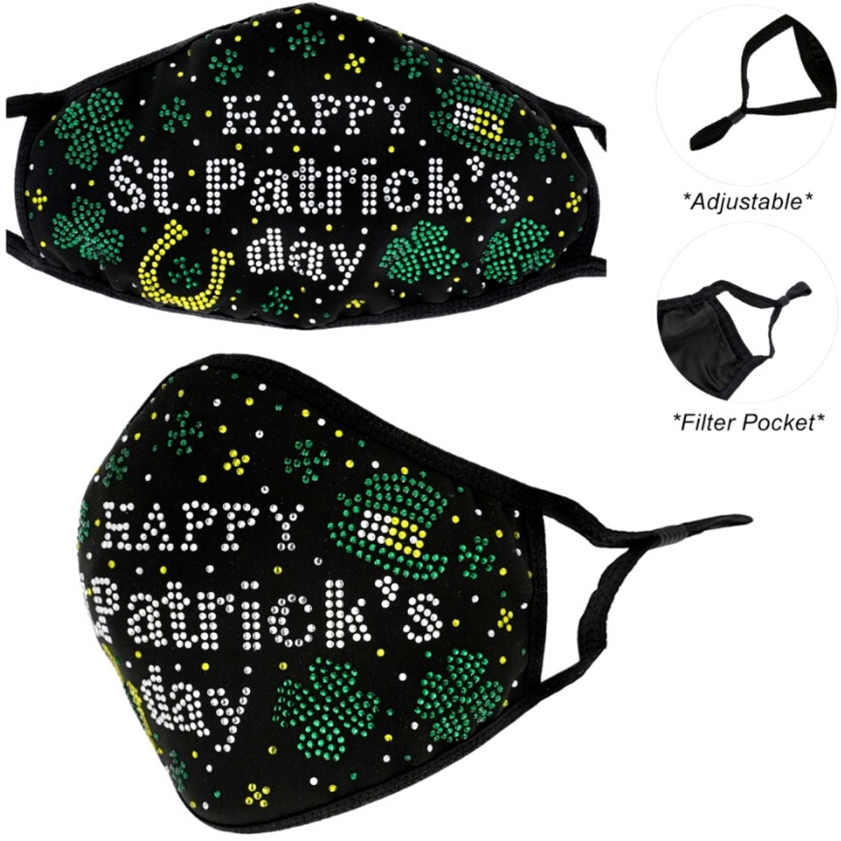 St. Patrick's Day Mask