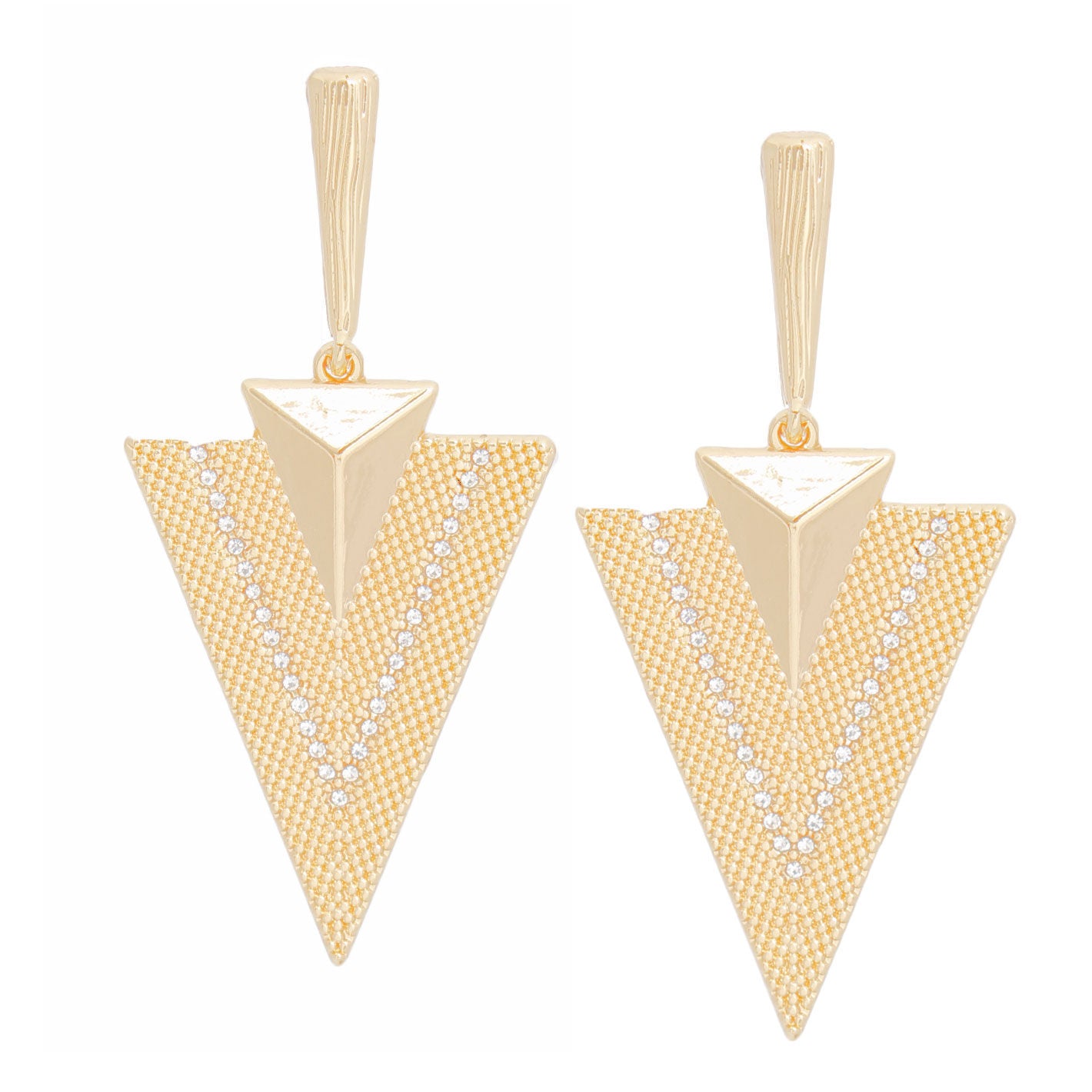 Dangle Gold Medium Arrow Earrings for Women