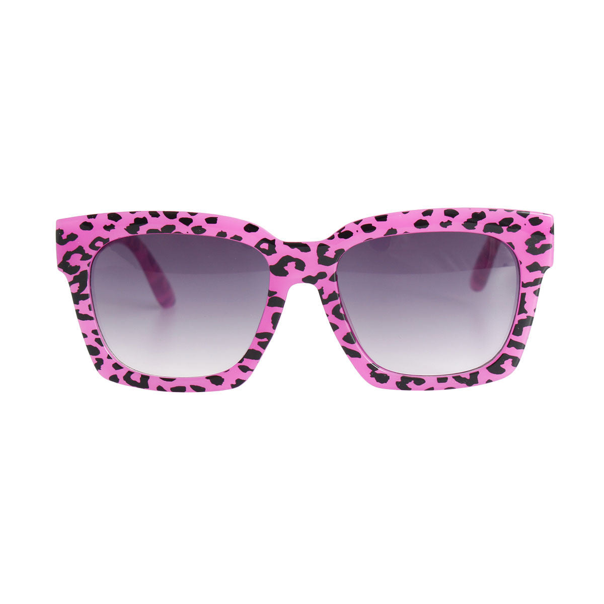 Purple Leopard Kids Wayfarer Sunglasses