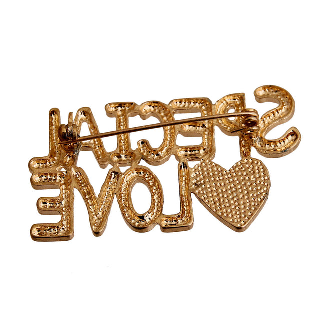 Gold SPECIAL LOVE Pin